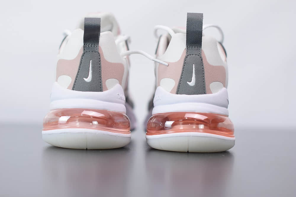 耐克Nike Air Max 270 React银粉气垫运动鞋纯原版本 货号：CI3899-500