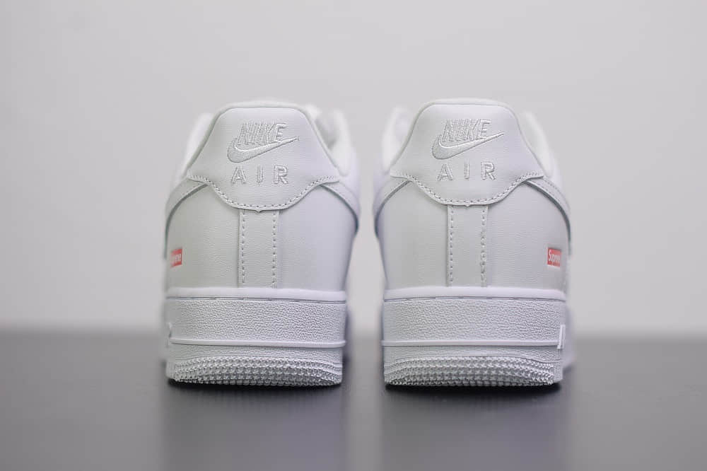 耐克Supreme x Nike Air Force 1 Low 2020Week空军一号低帮纯白联名限定款纯原版本 货号：CU9225-100