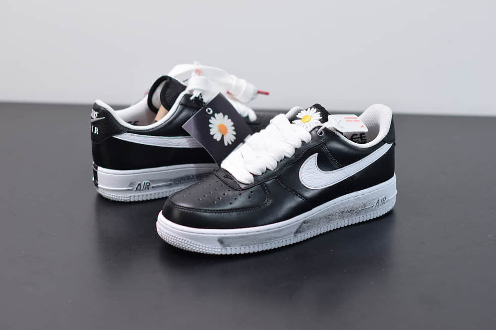 耐克PEACEMINUSONE x Nike Air Force 1小雏菊联名款空军一号低帮休闲运动板鞋纯原版本 货号：AQ3692-001