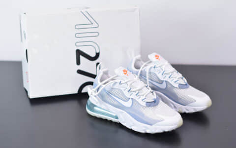 耐克Nike Air Max 270 React白色气垫运动鞋纯原版本 货号：CT1265-100