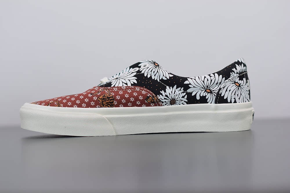 万斯Vans Era复古限定腰果花帆布鞋纯原版本 货号：VN0A4U391IO