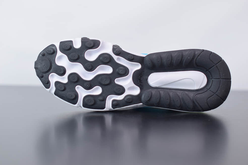 耐克Nike Air Max 270 React白绿色气垫运动鞋纯原版本 货号：CT1265-300
