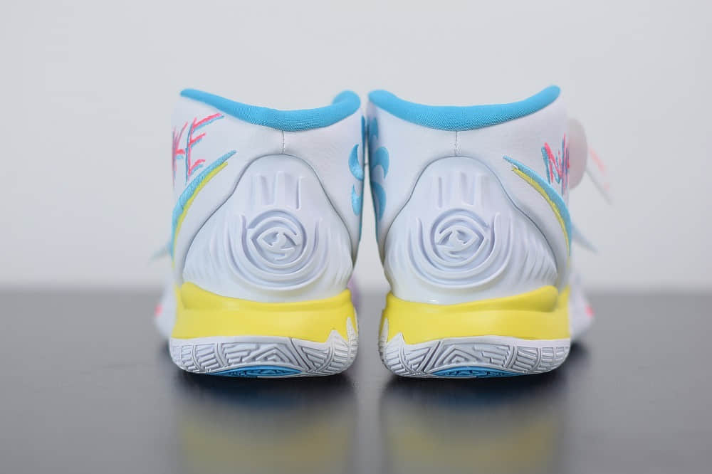 耐克Nike Kyrie 6欧文6代涂鸦南海岸篮球鞋纯原版本 货号：BQ4631-101