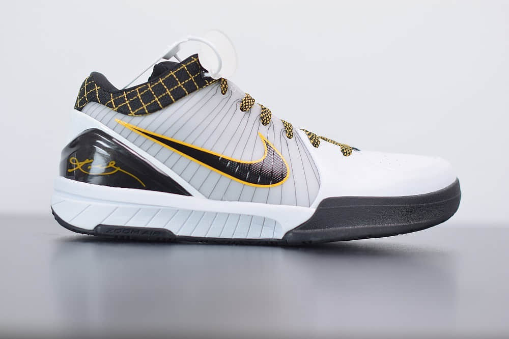 耐克Nike Zoom Kobe 4科比四代季后赛低帮男子篮球鞋纯原版本 货号：AV6339-101