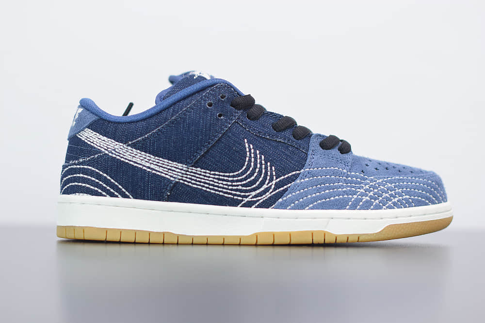 耐克Nike SB Dunk Low Pro PRM “Denim Gum” 单宁牛仔低帮板鞋纯原版本 货号：CV0316-400