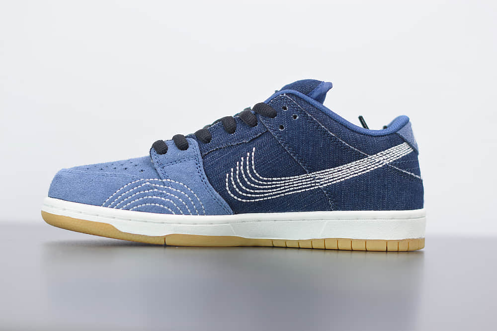 耐克Nike SB Dunk Low Pro PRM “Denim Gum” 单宁牛仔低帮板鞋纯原版本 货号：CV0316-400