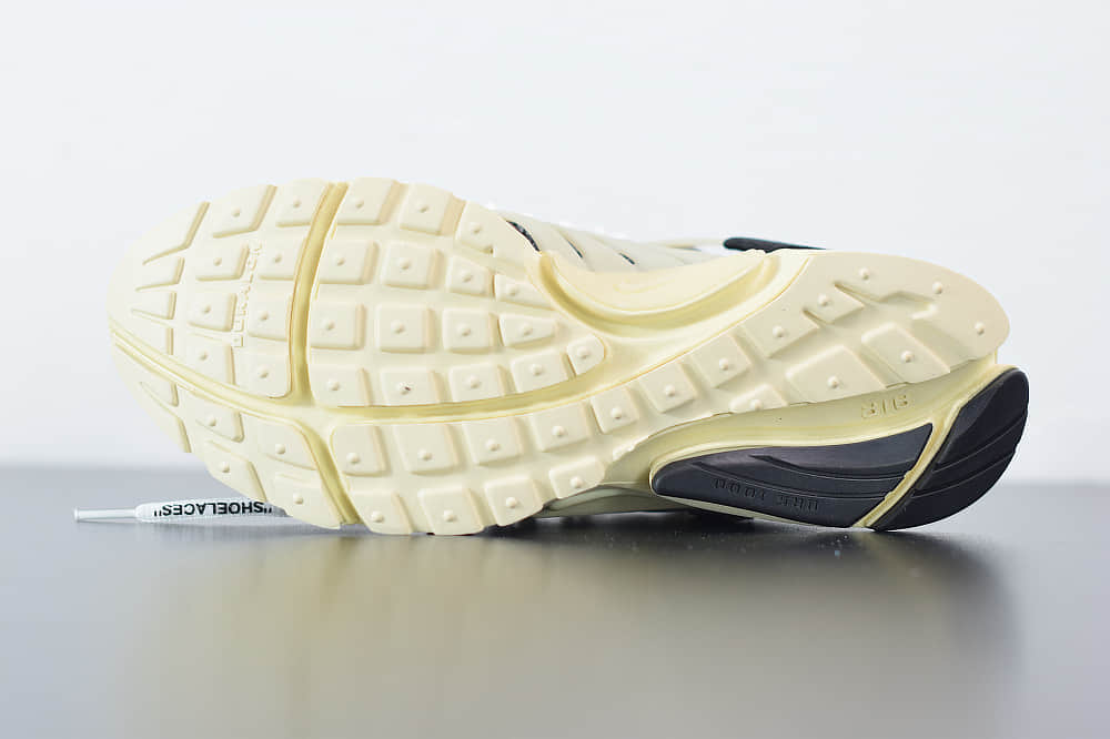 耐克Nike Air Presto x OFF-WHITE 2.0 The Ten耐克王解构OW黑白色联名袜子跑鞋纯原版本 货号：AA3830-001