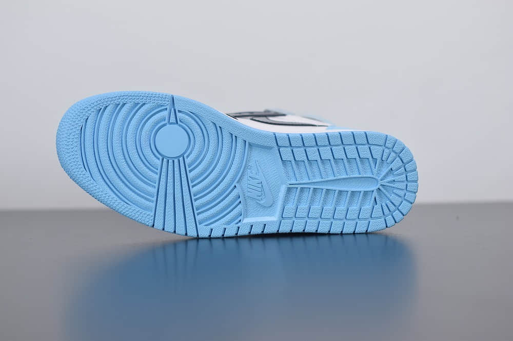 乔丹Air Jordan 1 WMNS “UNC”全明星漆皮北卡蓝篮球鞋纯原版本 货号：CD0461-401