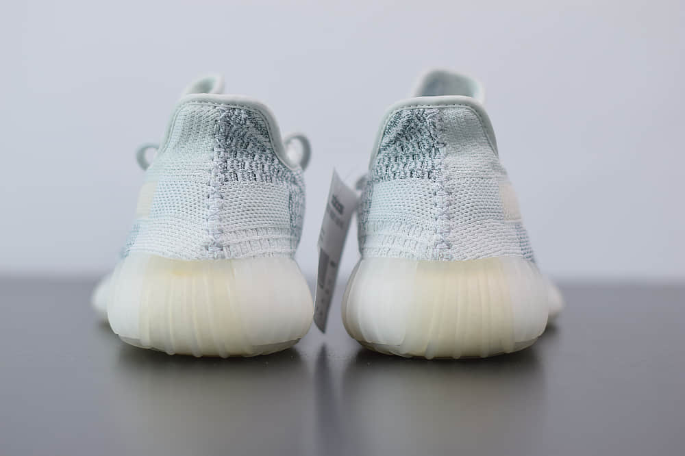 阿迪达斯ADIDAS YEZZY 350 V2冰蓝满天星休闲慢跑鞋纯原版本 货号：FW5317