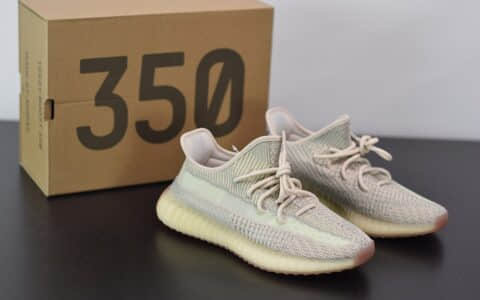 阿迪达斯 Adidas Yeezy Boost 350 V2天鹅白天使休闲慢跑鞋纯原版本 货号：FW3042