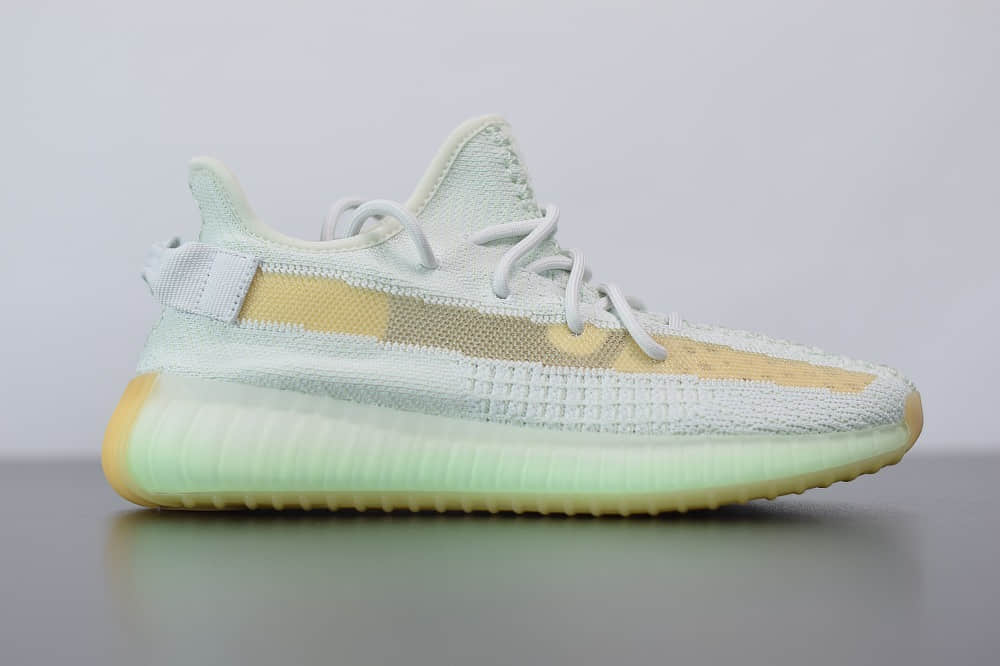 阿迪达斯ADIDAS YEZZY 350 V2哈密瓜亚洲限定 纯原版本 货号：EG7491