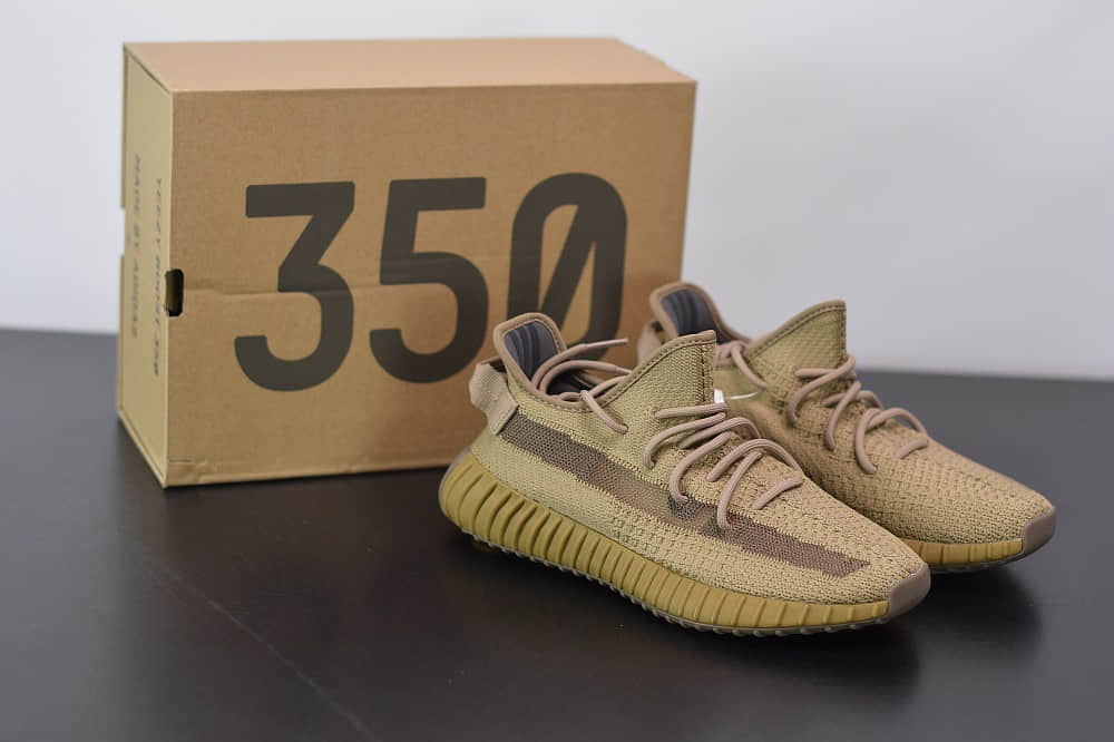 阿迪达斯ADIDAS YEZZY 350 V2地球配色休闲慢跑鞋纯原版本 货号：FX9033