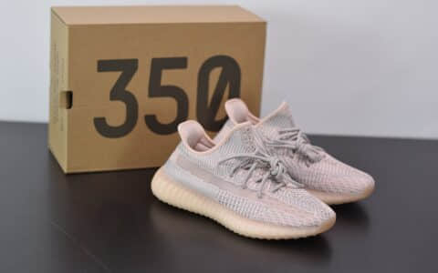 阿迪达斯ADIDAS YEZZY 350 V2粉天使爆米花休闲慢跑鞋纯原版本 货号：FV5578