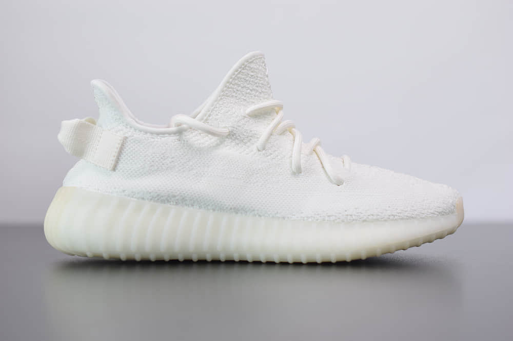 阿迪达斯ADIDAS YEZZY 350 V2冰淇淋爆米花休闲慢跑鞋纯原版本 货号：CP9366