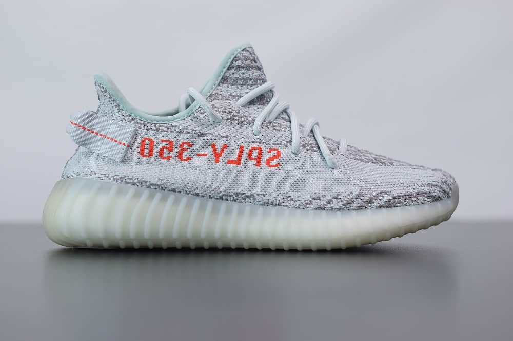 阿迪达斯ADIDAS YEZZY 350 V2可燃冰斑马休闲慢跑鞋纯原版本 货号：B37571