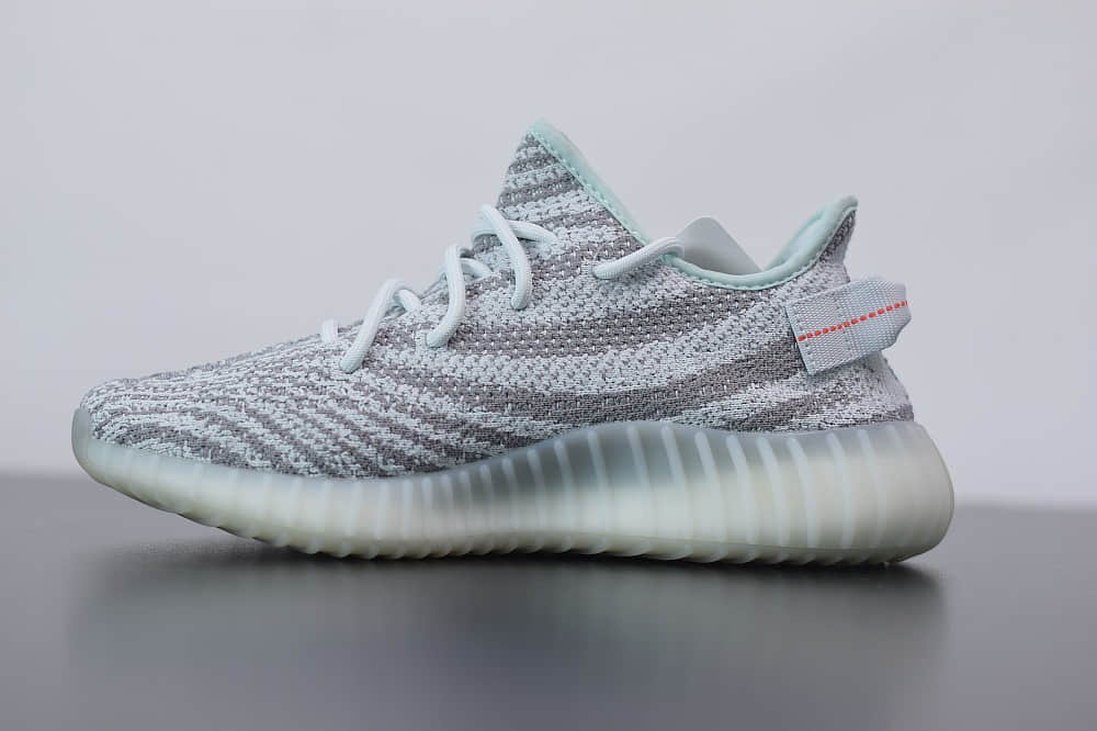 阿迪达斯ADIDAS YEZZY 350 V2可燃冰斑马休闲慢跑鞋纯原版本 货号：B37571