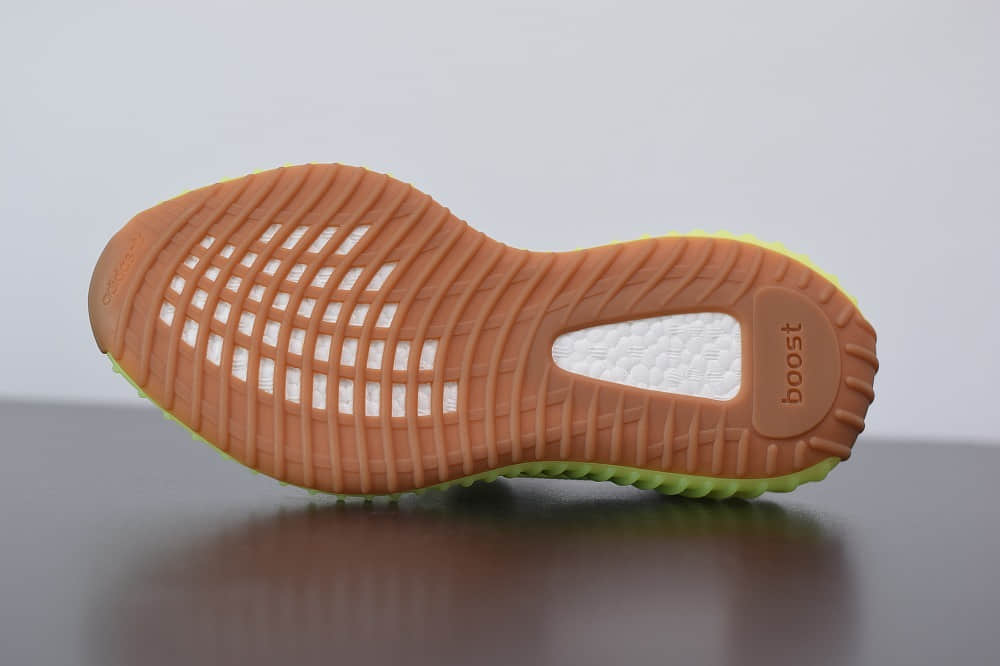 阿迪达斯adidas Yeezy Boost 350 V2黄斑马爆米花休闲慢跑鞋纯原版本 货号：B37572