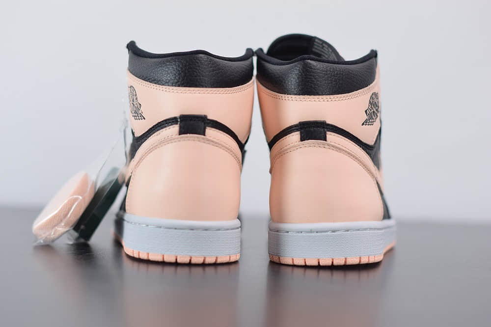 乔丹Air Jordan 1 High AJ1高帮黑粉脚趾板鞋纯原版本 货号：575441-081