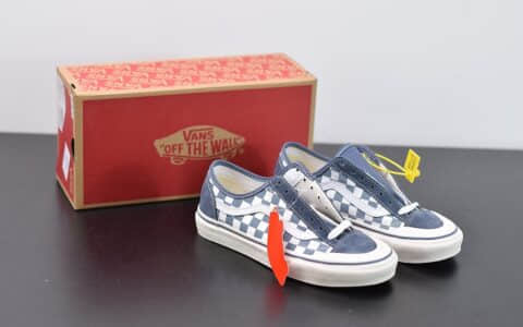 万斯Vans Style 36 Decon SF 万斯雾霾蓝半月包头杀人鲸硫化板鞋帆布鞋