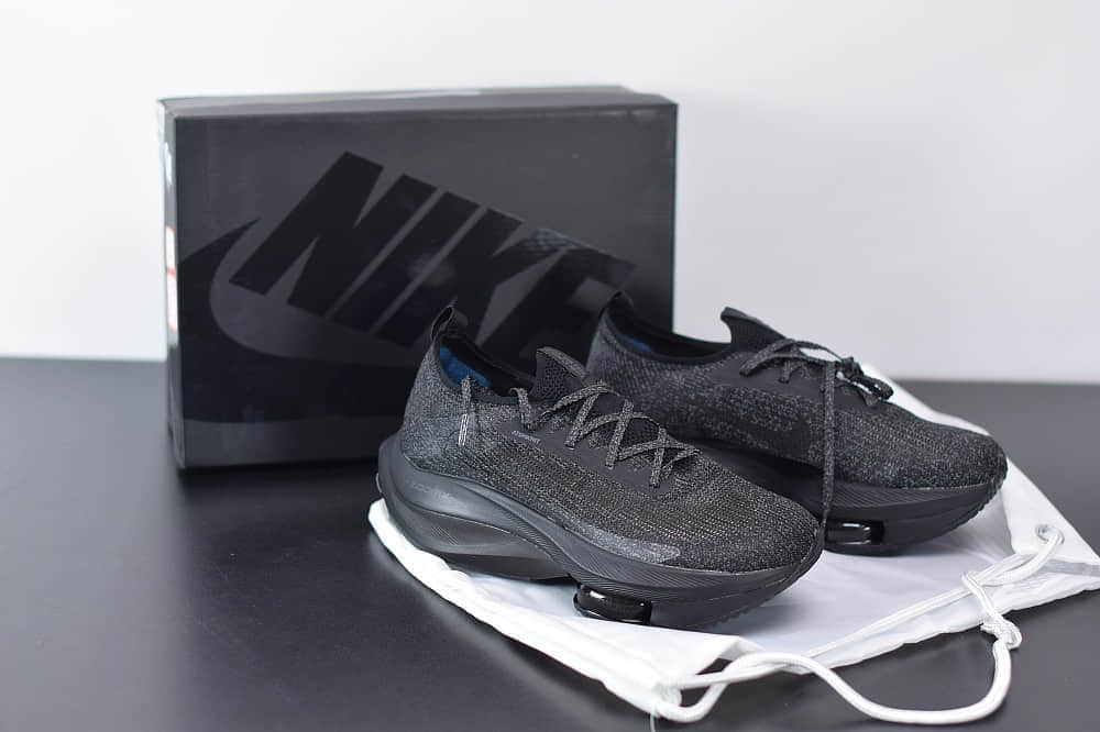 耐克Nike Air Zoom Tempo NEXT 二代马拉松黑色气垫慢跑鞋纯原版本 货号：CI9925-008