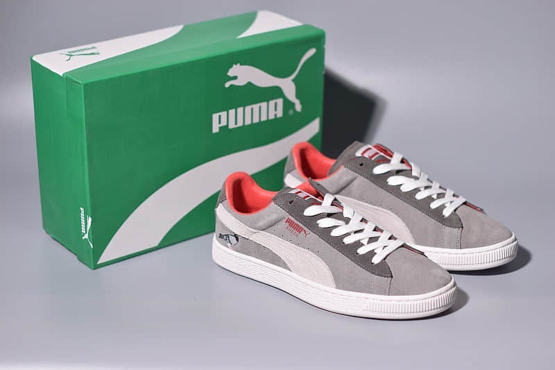 彪马Puma x Staple和平鸽刺绣低帮运动休闲板鞋纯原版本 货号：356506-01