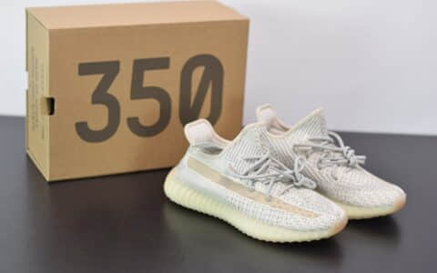 阿迪达斯ADIDAS YEZZY 350 V2芝麻满天星美洲限定纯原版本 货号：FV3254