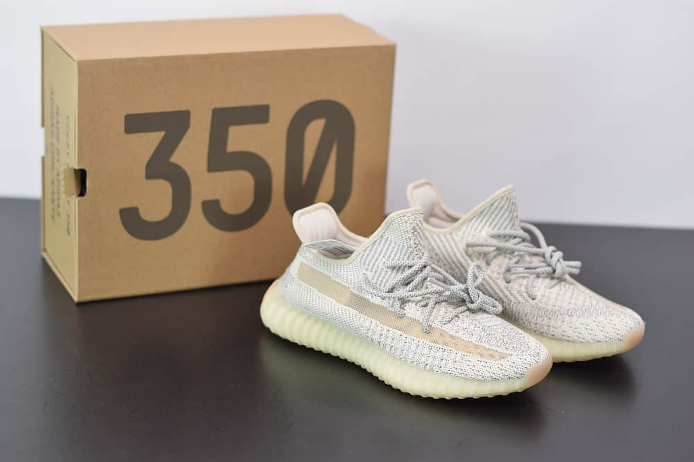 阿迪达斯ADIDAS YEZZY 350 V2芝麻满天星美洲限定纯原版本 货号：FV3254