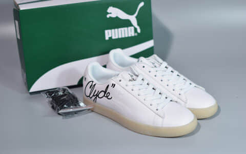 彪马Puma Clyde Signature海外限定配色联名款低帮运动休闲板鞋纯原版本 货号：365803-01
