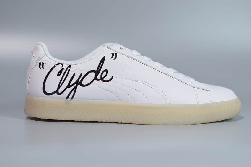 彪马Puma Clyde Signature海外限定配色联名款低帮运动休闲板鞋纯原版本 货号：365803-01