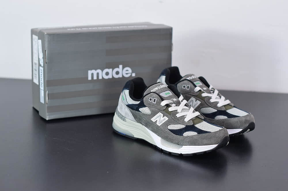 新百伦New Balance M992灰色休闲慢跑鞋纯原版本 货号：M992MC1