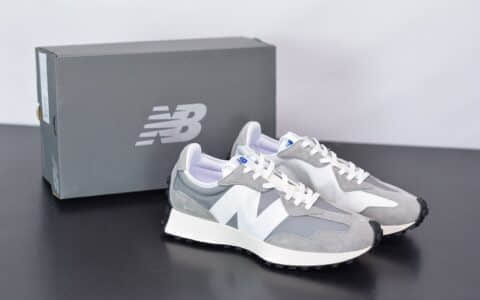 新百伦New Balance MS327复古先锋系列灰色休闲运动慢跑鞋纯原版本 货号：MS327LAB