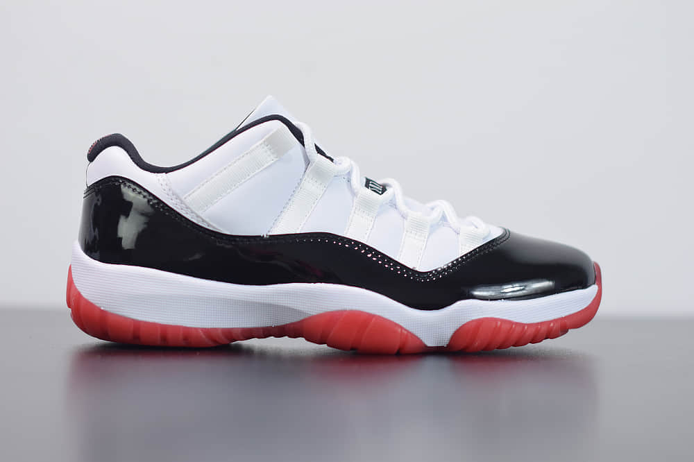 乔丹 Air Jordan 11 Retro Low“黑红外线康扣”乔11低帮时尚休闲篮球鞋纯原版本 货号：AV2187-160