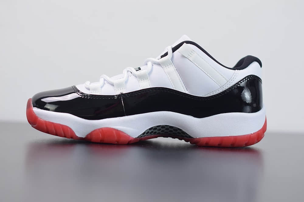 乔丹 Air Jordan 11 Retro Low“黑红外线康扣”乔11低帮时尚休闲篮球鞋纯原版本 货号：AV2187-160