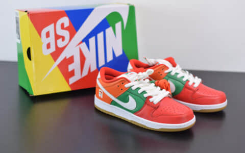 耐克7-Eleven x Nike SB Dunk Low便利店联名七彩低帮板鞋纯原版本 货号：CZ5130-600