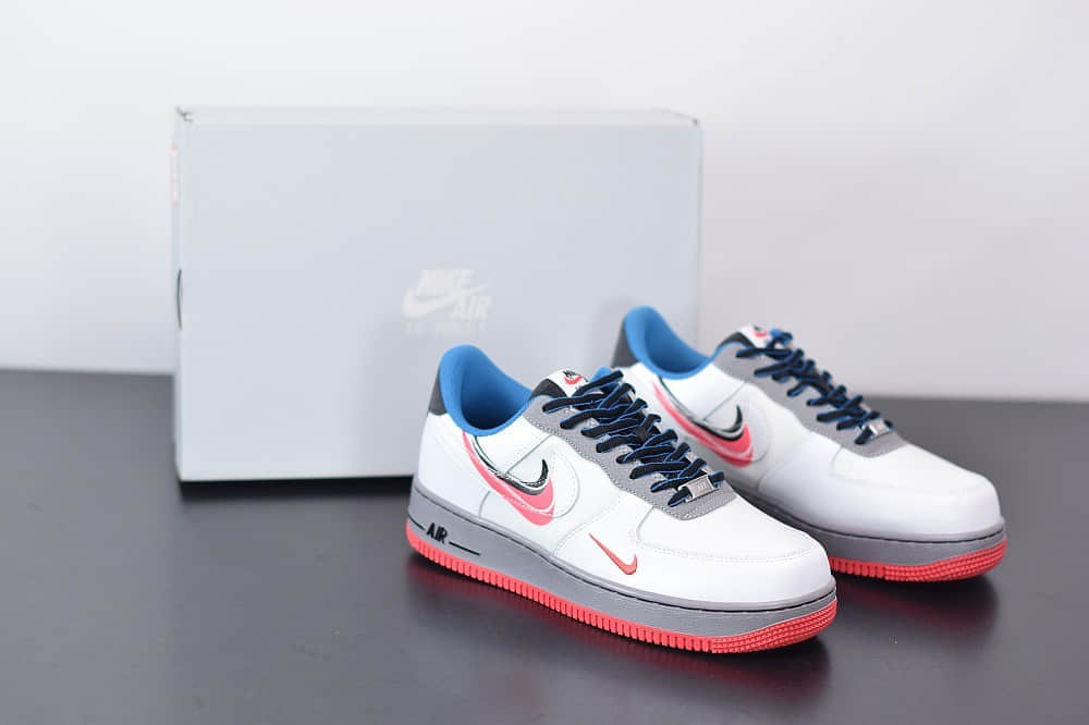 耐克Nike Air Force1 AF1双钩空军一号休闲板鞋纯原版本 货号：CT1620-100