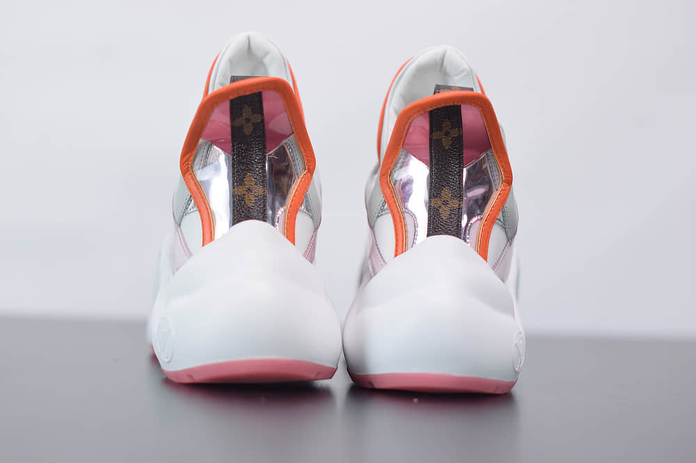 路易威登Louis Vuitton Archlight Sneakers LV白橙色复古运动鞋纯原版本 货号：1A65RA