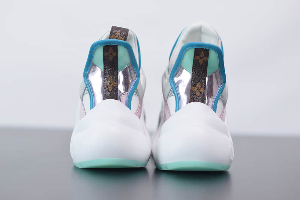 路易威登Louis Vuitton Archlight Sneakers LV蓝色复古运动鞋纯原版本 货号：1A65RQ