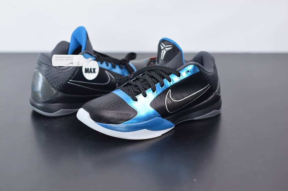 耐克Nike Zoom Kobe 5 DARK KNIGHT 科比5暗夜骑士低帮运动篮球鞋纯原版本 货号：386429-001