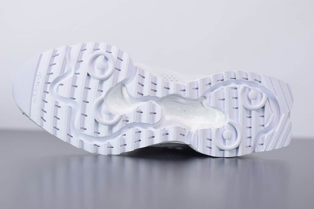 阿迪达斯Adidas SL 7600 Boost白色复古透气爆米花跑鞋纯原版本 货号：FW0132