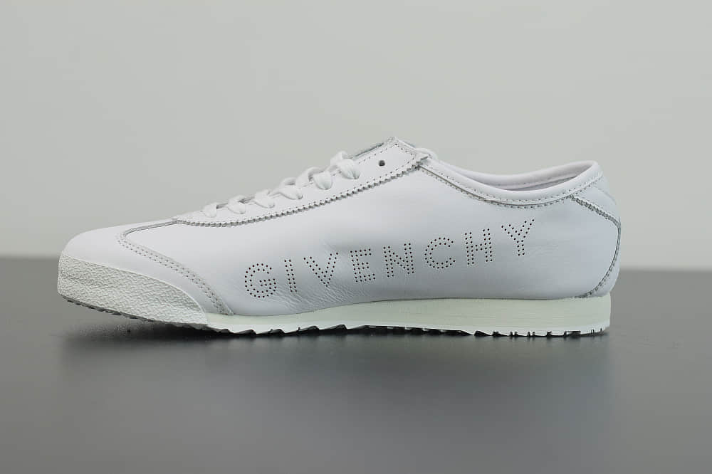 亚瑟士Givenchy x Onitsuka Tiger Mexico 66 GDX 纪梵希亚瑟士鬼冢虎纯白联名限定系列休闲运动鞋纯原版本 货号：1183A623-100