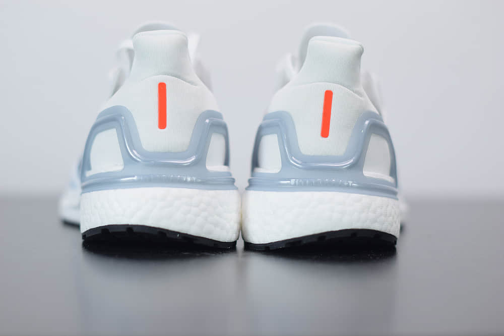 阿迪达斯Adidas UltraBoost 2020 Consortium 6.0代白靛蓝袜套式休闲运动慢跑鞋纯原版本 货号：FY3454