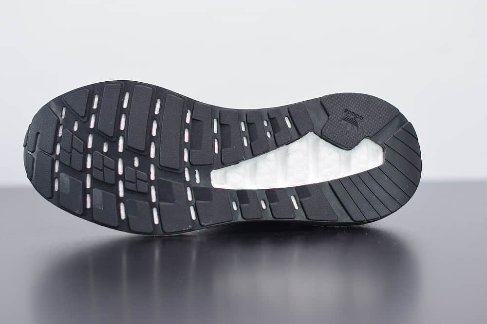 阿迪达斯adidas Originals ZX 2K Boost极光黑紫爆米花运动鞋纯原版本 货号：FX7475