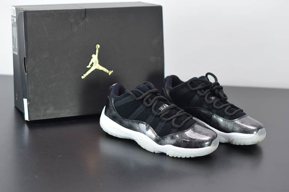 乔丹Air Jordan 11 Retro Low Barons AJ11低帮伯爵运动篮球纯原版本 货号： 528895-010