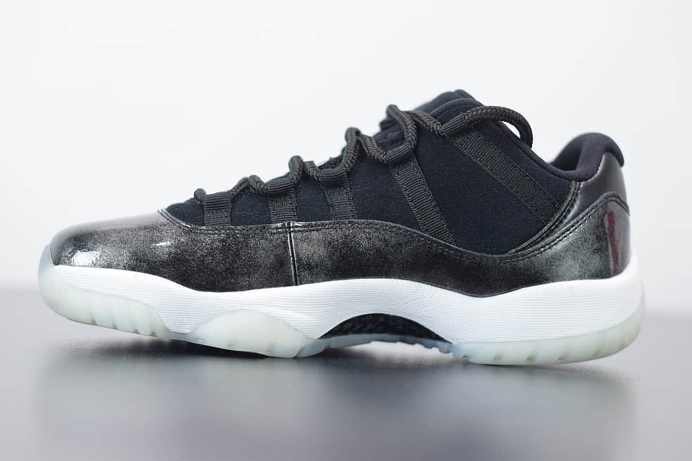 乔丹Air Jordan 11 Retro Low Barons AJ11低帮伯爵运动篮球纯原版本 货号： 528895-010