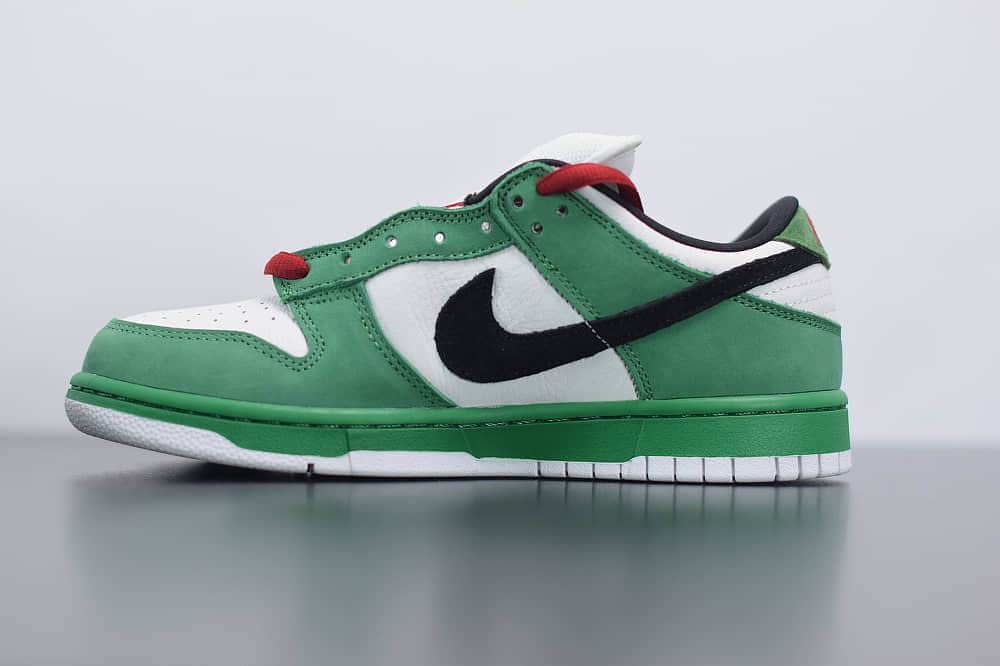 耐克Nike Dunk SB Low Heineken喜力低帮联名限定鞋款纯原版本 货号：304292-302