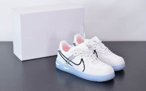 耐克Nike Air Force 1 React QS Light Bone冰块空军一号板鞋纯原版本 货号：CQ8879-100