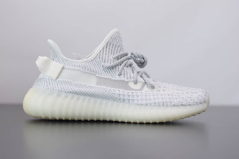 阿迪达斯ADIDAS YEZZY 350 V2白色满天星休闲慢跑鞋纯原版本 货号：EF2367