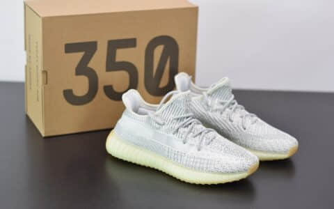 阿迪达斯Adidas Yeezy 350V2 Boost灰满天星休闲慢跑鞋纯原版本 货号：FX4349