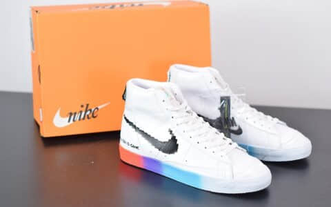 耐克Nike Blazer Mid ’77 Vintage开拓者高帮电玩小子休闲板鞋纯原版本 货号：DC3280-101