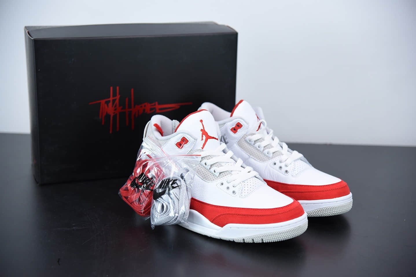 乔丹Air Jordan 3 RetroTinker 白红迈克尔中帮复古休闲运动文化篮球鞋纯原版本 货号：CJ0939-100